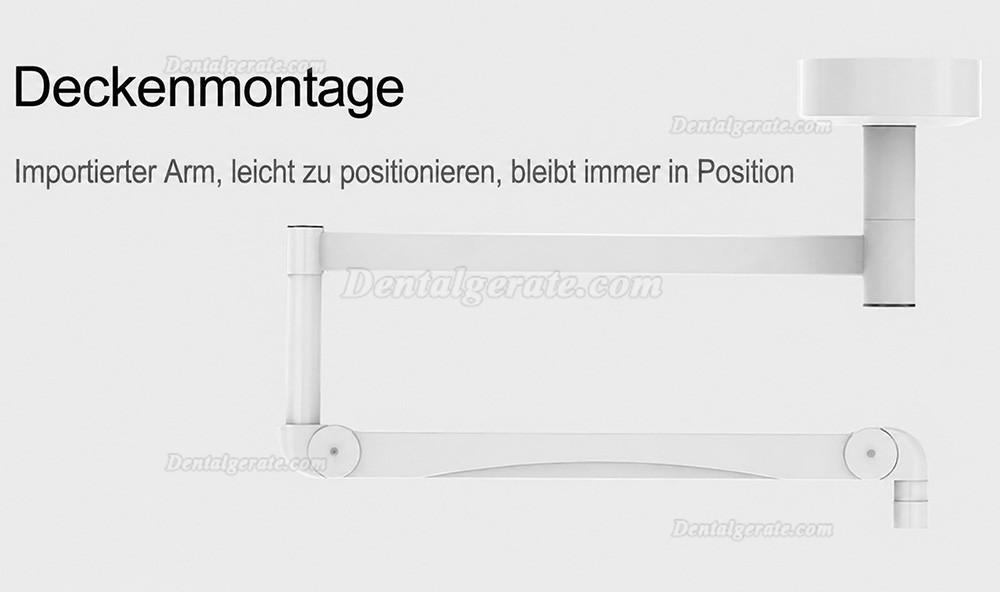108W Decken-LED Schattenlose Lampe Chirurgische medizinische Untersuchungsleuchte KWS KD-2036D-2
